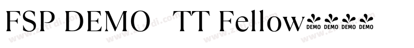 FSP DEMO   TT Fellow字体转换